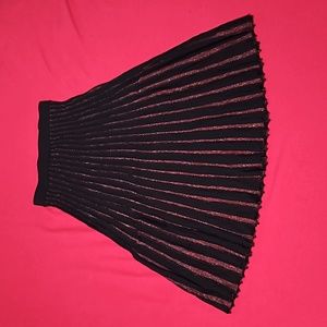 Marine Layer Penny Pleated Midi Skirt